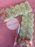 Watermelon heart snap bar