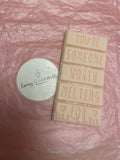 Rhubarb & Mint quote snapbar