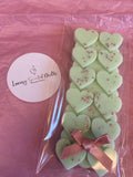 Watermelon heart snap bar